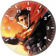 future state superman wonder woman hw wall clock