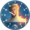 human torch the fantastic four first steps y5 wall clock