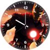 iron man 2 digital art dx wall clock