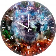 ant man and the wasp movie art b0 wall clock