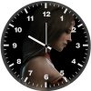 wonder woman digital artwork i5 wall clock