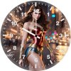 wonder woman majesty hu wall clock