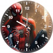 spiderman affected 6s wall clock