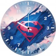 superman the horizon ij wall clock