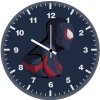 spider verse minimalism em wall clock