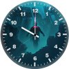 man of steel superman yi wall clock