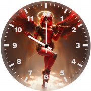 lady deadpool ultimate j6 wall clock