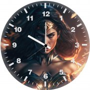 wonder woman amazonian gc wall clock