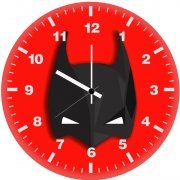 batman eye mask lv wall clock