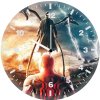 spiderman vs doctor octopus poster 7v wall clock