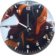 the batman deathstroke ld wall clock