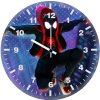 spiderman spider verse ge wall clock