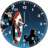 captain america civil war imax art p6 wall clock