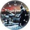 batman collision 0o wall clock