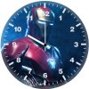 iron man in suit cosplay 9h wall clock