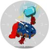 thor as a mighty donut 7g wall clock