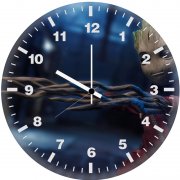 baby groot 0h wall clock
