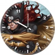 art batgirl ki wall clock