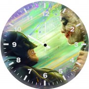 batman joker the interrogation lb wall clock