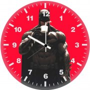 batman even heroes need a tea break cy wall clock