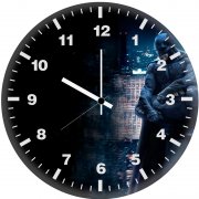 batfleck watch ia wall clock