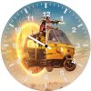 deadpool and wolverine fighter wx wall clock