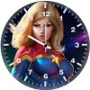 captain marvel newartworks z1 wall clock