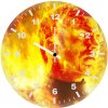 captain america the burning soul 1i wall clock