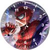 spiderman smoker ri wall clock