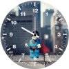lego superman hero rx wall clock