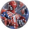 spiderman city at war gk wall clock