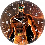 batman artwork 4h wall clock