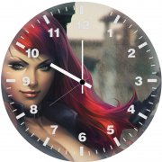 black widow gun h6 wall clock