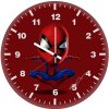 spiderman digital artwork ow wall clock
