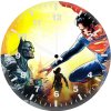 batman superman art new yy wall clock