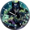 robin crying in batman arms 1m wall clock