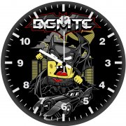 spongebob x batman l6 wall clock