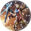 iron man x iron lady heroic rise wj wall clock