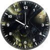 spiderman dark web dark pc wall clock