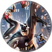 batman harley quinn e1 wall clock
