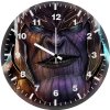 thanos digital artwork z8 wall clock