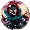 spider man miles shooter iw wall clock