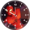 spider man digital art ac wall clock