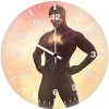 flash poster art ab wall clock