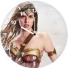 cosplay wonder woman photoshoot wo wall clock
