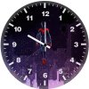 miles morales upside down ko wall clock