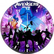 avengers endgame new artwork 61 wall clock