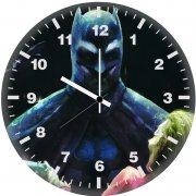 batman joker facing 3q wall clock