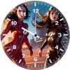 the flash girls multiverse xe wall clock