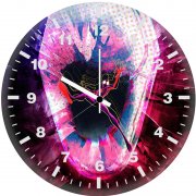 spiderman across the spiderverse 5a wall clock
